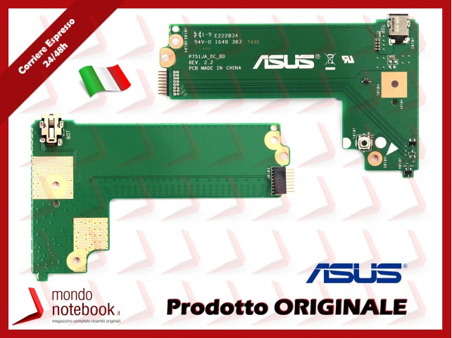 DC Power Board ASUS P751JA P751JF