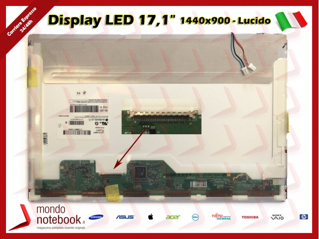 Display LCD 17,1" INVERTER DUAL LAMP LP171W93