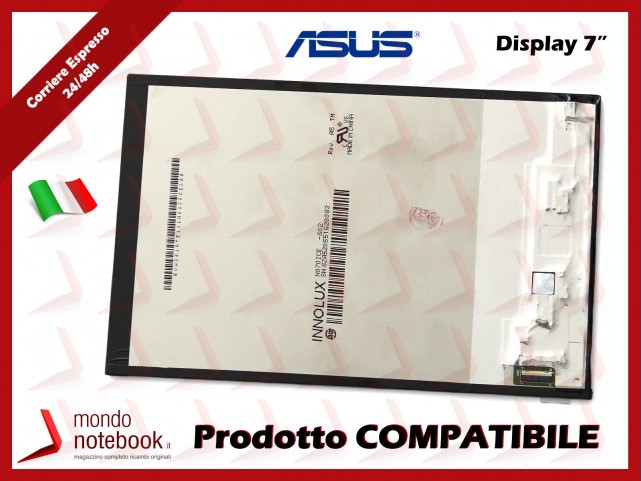 Display LCD Compatibile ASUS Memopad Me173 7" K00b K00u K008 K00e