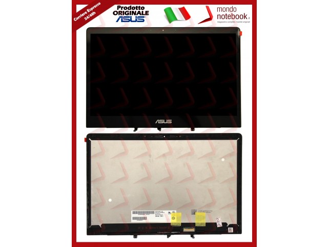 Display LCD con Touch Screen Asus UX331UN UX331UA UX331UAL con frame