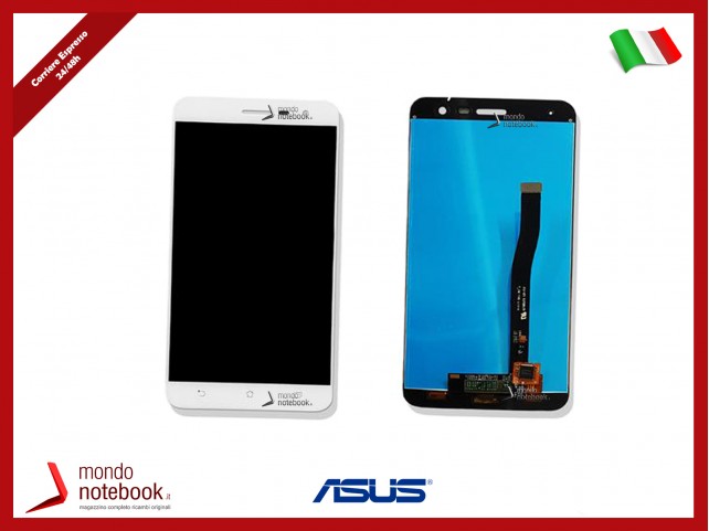 Display LCD con Touch Screen Compatibile Asus ZenFone 3 ZE552KL BIANCO