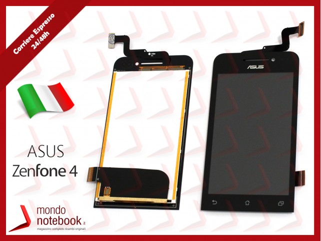 Display LCD con Touch Screen Compatibile Asus ZenFone 4 A400CG Senza Frame