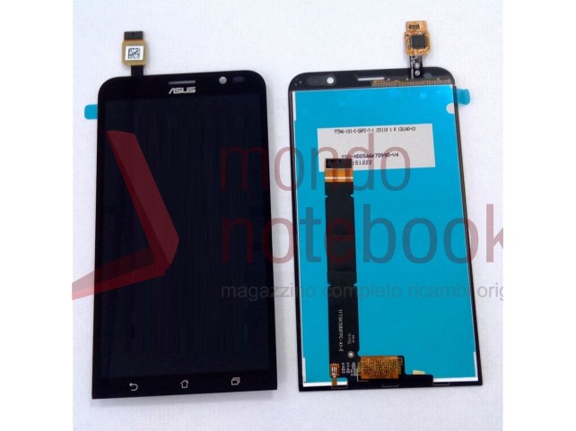 Display LCD con Touch Screen Compatibile Asus ZenFone Go ZB551KL Senza Frame (Nero)