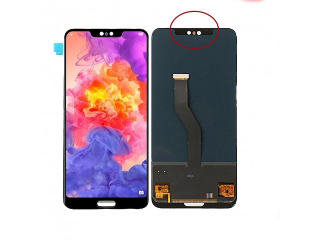 Display LCD con Touch Screen Compatibile Huawei P20 Pro CLT-L09C (Nero)