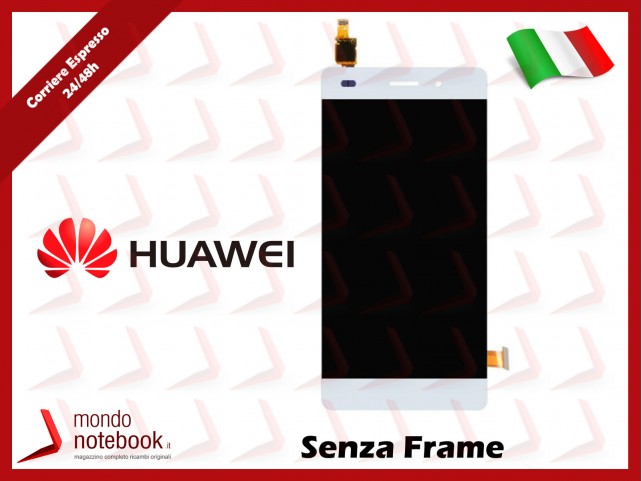 Display LCD con Touch Screen Compatibile Huawei P8 Youth (BIANCO) Senza Frame
