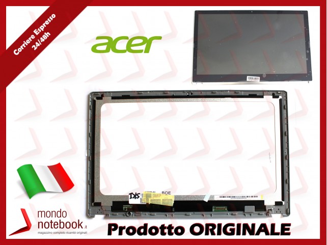 Display LCD con Touch Screen e Cornice Originale ACER Aspire V5-571P v5-571p