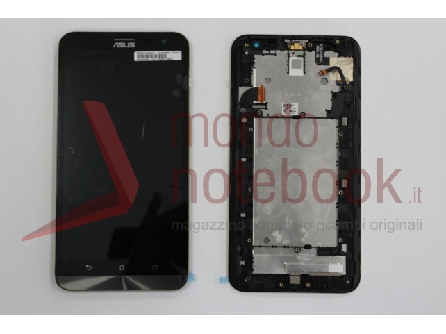 Display LCD con Touch Screen Originale Asus ZenFone 2 Laser ZE600KL con frame