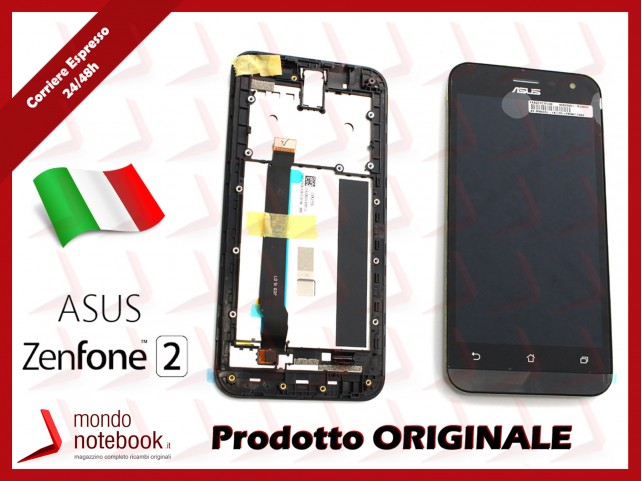 Display LCD con Touch Screen Originale Asus ZenFone 2 ZE500CL con Frame