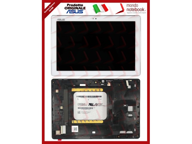 Display LCD con Touch Screen Originale Asus ZenPad 10 Z300C ZD300C Z300CX (BIANCO)