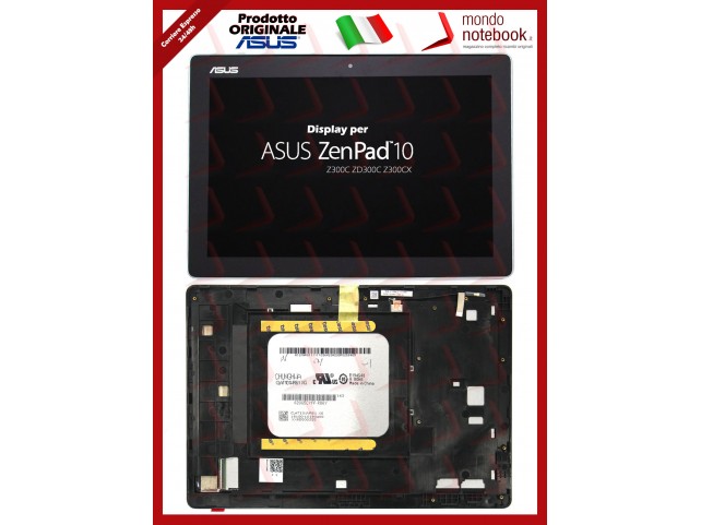 Display LCD con Touch Screen Originale Asus ZenPad 10 Z300C ZD300C Z300CX (NERO)