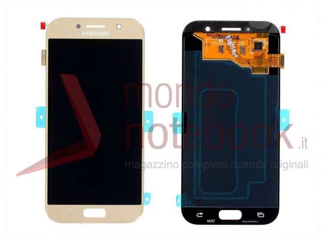 Display LCD con Touch Screen Originale SAMSUNG Galaxy A5 (2017) SM-A520F (Gold)