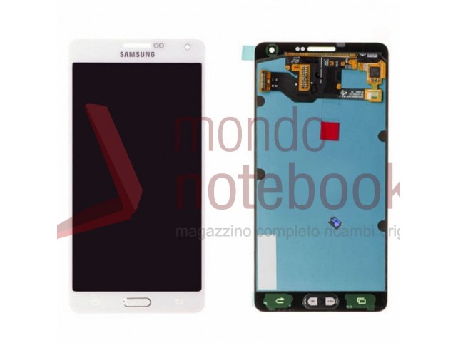 Display LCD con Touch Screen Originale SAMSUNG Galaxy A7 (2015) SM-A700F (Bianco)
