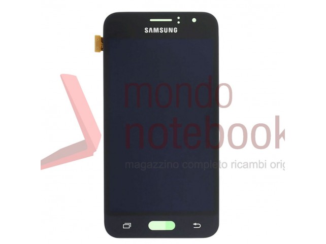 Display LCD con Touch Screen Originale SAMSUNG Galaxy J1 (2016) SM-J120FN (Nero)