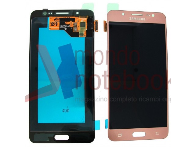 Display LCD con Touch Screen Originale SAMSUNG Galaxy J5 (2016) SM-J510FN (Rose - Gold)