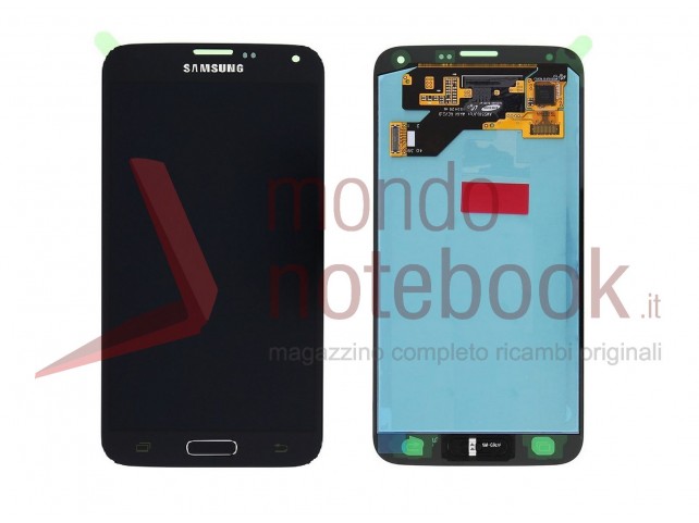 Display LCD con Touch Screen Originale SAMSUNG Galaxy S5 Neo SM-G903F (Nero)