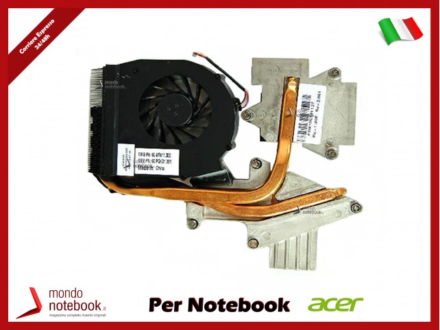 Dissipatore e Ventola Heatsink Fan CPU ACER Aspire 5542G