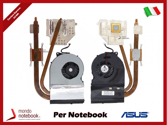 Dissipatore e Ventola Heatsink Fan CPU ASUS N53 N53SV N53SM