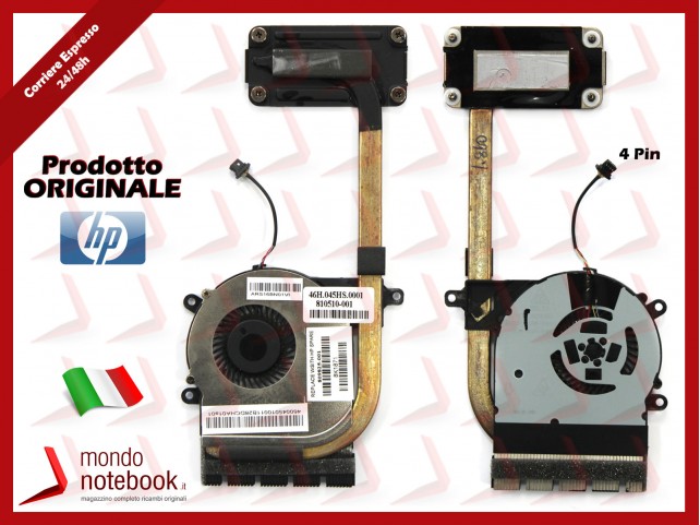 Dissipatore e Ventola Heatsink Fan CPU HP x360 - 13-S series