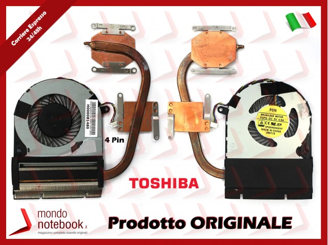 Dissipatore e Ventola Heatsink Fan CPU TOSHIBA Satellite C70 C70-C