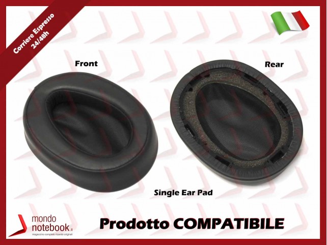 Ear Pad Padiglione di ricambio per Cuffia SONY WH-H900N MDR-100ABN (1Pz)