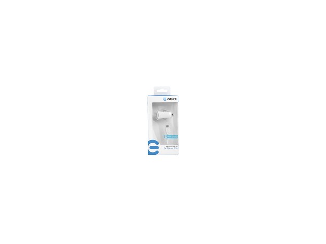 eSTUFF Car Charger microUSB 1M