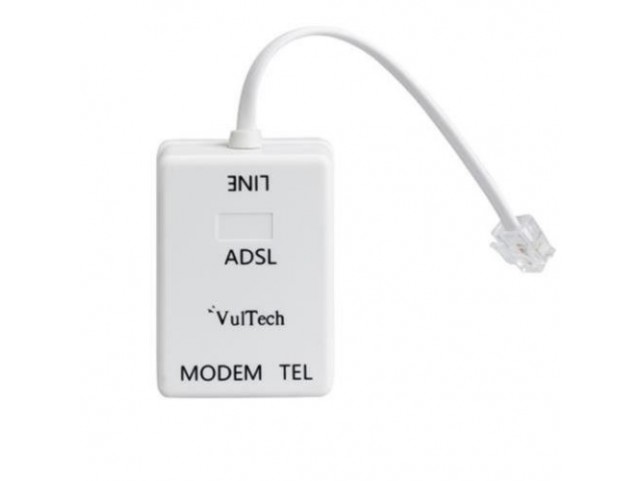 Filtro adsl Vultech RJ11splitter telefono modem