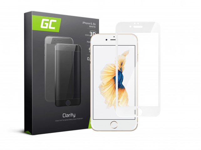 GC Clarity Screen Protector per Apple iPhone 6 6S - White