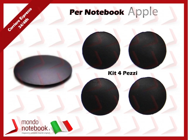 Gommini Bottom Case Apple MacBook Pro A1278 A1286 A1297 13"15"17" (Kit 4 pz) Set