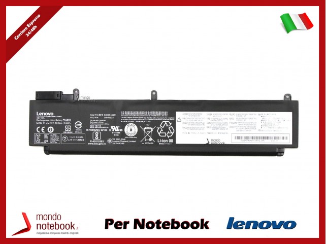 Batteria Originale LENOVO T460S FRU00HW023 00HW023 00HW022