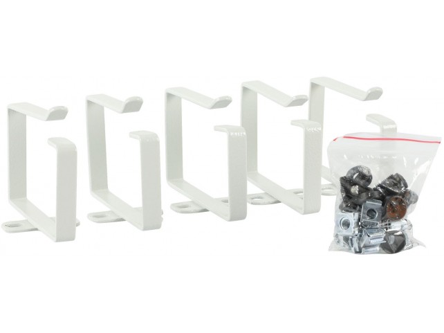 Lanview CABLE ORGANIZER HOOK SET  ALUMINUM 88x60mm, 5 PCS