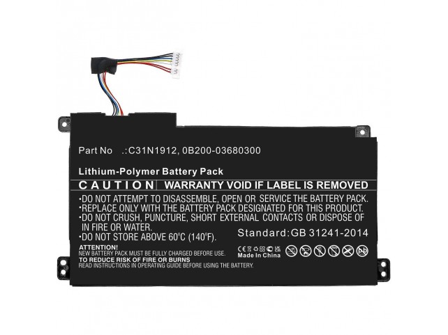 CoreParts Battery for Asus Notebook,  Laptop 39.27Wh Li-Pol 11.55V