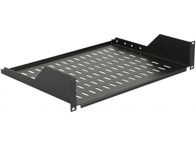 Lanview 2U 19 D 350mm RACK MOUNT  SHELF BLACK