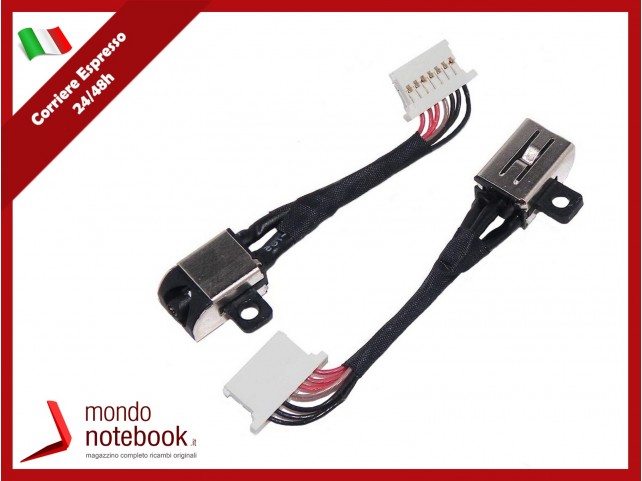 Connettore di Alimentazione DC Power Jack Dell Vostro 5471 V8CT9 0V8CT9