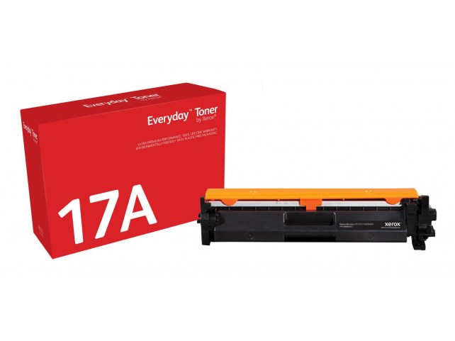 Xerox Everyday Black Toner  Compatible With Hp Cf217A