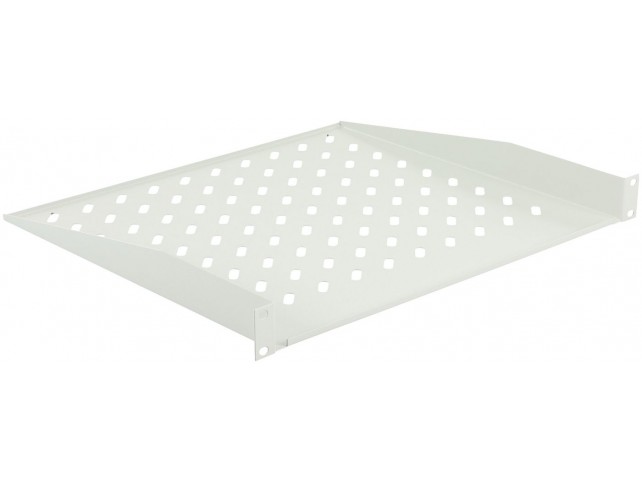 Lanview 1U 19 D 400mm RACK MOUNT  SHELF WHITE
