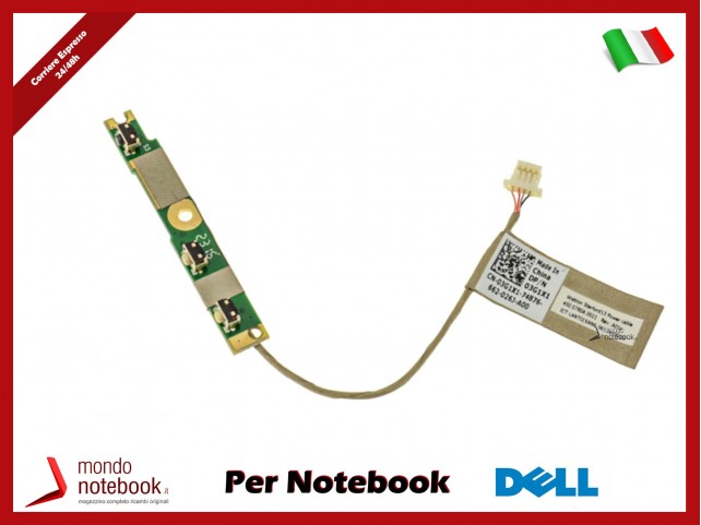 Board Tasto Accensione Power Button DELL Inspiron 13 5368 5378 7368 7378 Latitude 3390 - 3G1X1