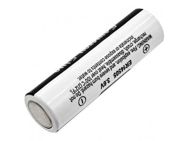 CoreParts Battery for ER14505 9.72Wh  Li-SOCl2 3.6V 2700mAh Black