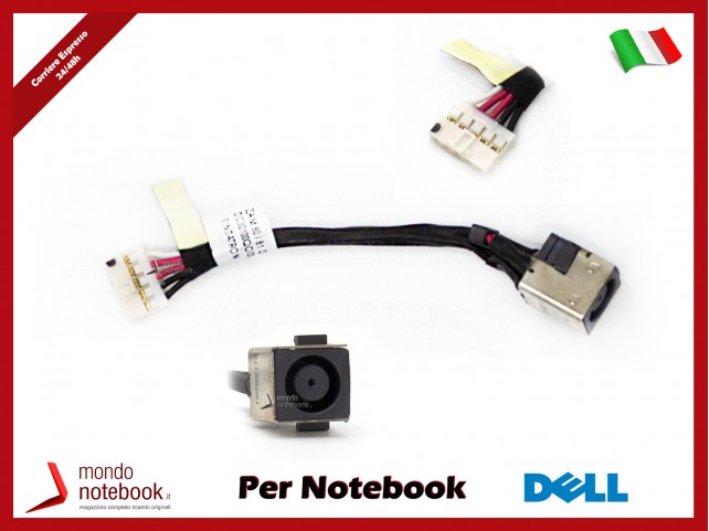 Connettore di Alimentazione DC Power Jack DELL Latitude E5550 E5450 E5250 PKHWY