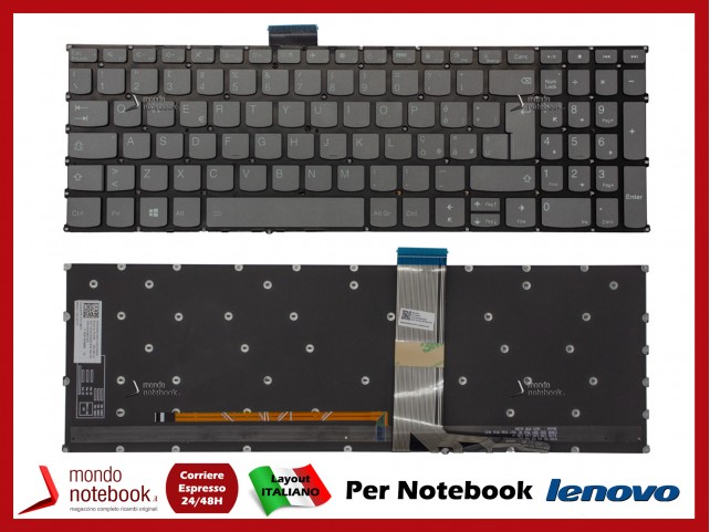 Tastiera Notebook Lenovo Ideapad 5-15ARE05 5-15ITL05 Italiana Retroilluminata