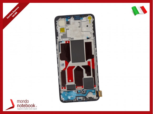 DISPLAY LCD OLED + FRAME PER OPPO FIND X3 LITE CPH2145 / RENO 5 5G TOUCH SCREEN
