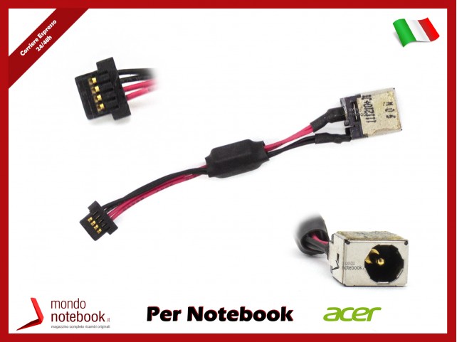 Connettore di Alimentazione DC Power Jack ACER Aspire One D250 D255 D260