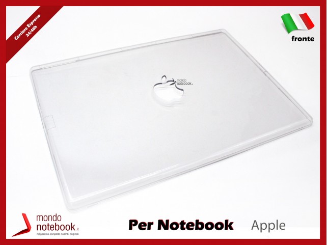 Crystal Full Cover Front + Back Case per Macbook 13.3” A1181 (TRASPARENTE)