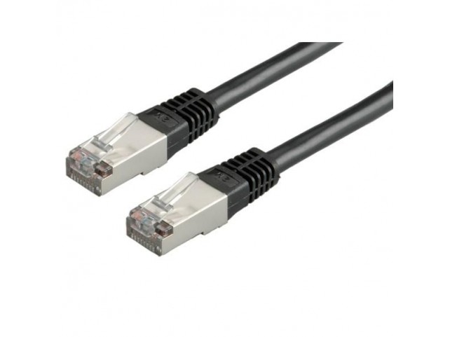 Value S/Ftp (Pimf) Patch Cord  Cat.6, Black 3 M