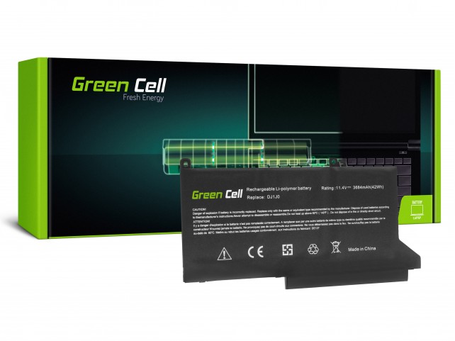 Green Cell Batteria DJ1J0 per Dell Latitude 7280 7290 7380 7390 7480 7490
