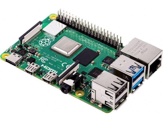 Raspberry Pi 4 Mini Pc Green Bcm2711 1.5  Ghz