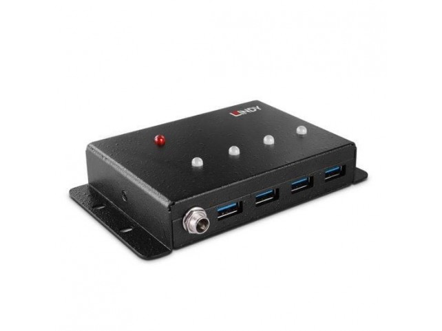 Lindy 43374 interface hub USB 3.2  Gen 1 (3.1 Gen 1) Type-B 5000