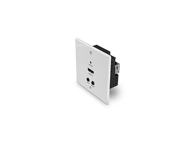 Lindy 70m Cat.6 HDMI 4K60 IR  RS-232 HDBaseT EU Wall Plate