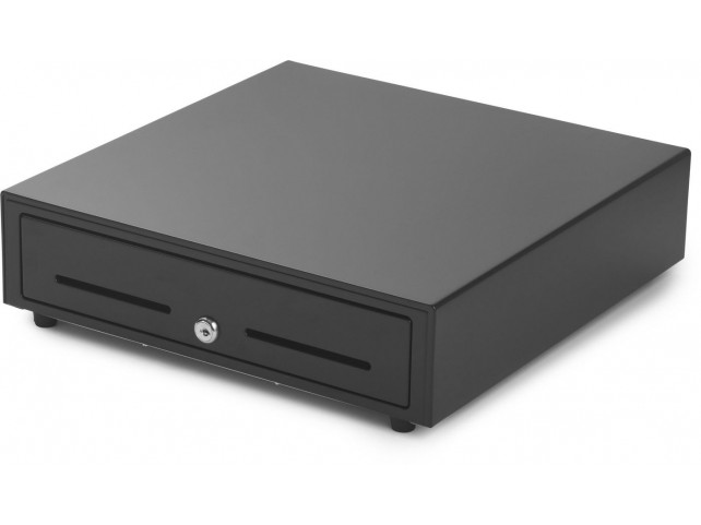 Capture 410 mm cash drawer 4B/8C  410 x 415 x 100 mm - Black