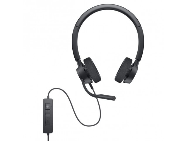 Dell Pro Stereo Headset WH3022  WH3022, Headset, Head-band,