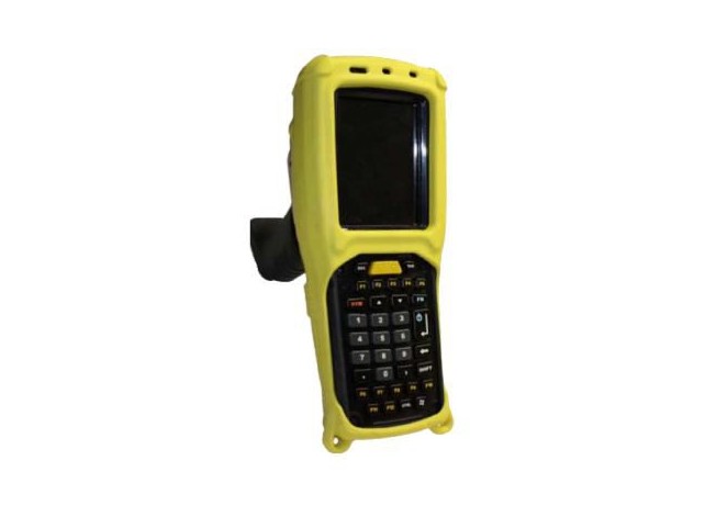 Zebra Rubber boot standard back  Yellow